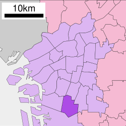 Sumiyoshi-ku in Osaka City